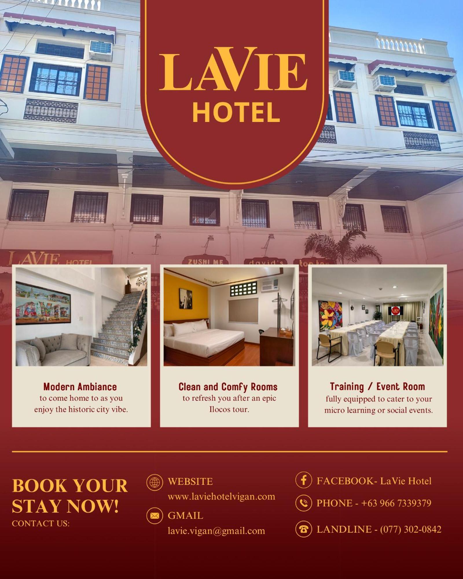 Lavie Hotel Vigan Eksteriør billede